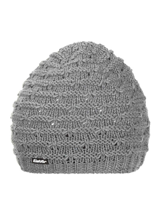 Beanie Women's Knitted Beanie in Grey Colour