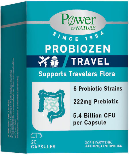 Power Of Nature Platinum Range Probiozen Supplement with Probiotics 20 Capsules