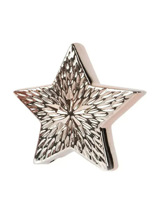 Beauty Home Коледна Звезда Пластмасова Бордо 11x2.9x12см