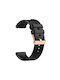 Силиконова каишка Rose Gold закопчалка Xiaomi Watch S4 41mm Black