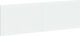vidaXL Wooden White Bed Headboard 160x50cm