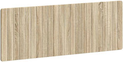 vidaXL Κεφαλάρι Κρεβατιού Ξύλινο Μπεζ 140x50cm