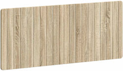 vidaXL Wooden Beige Bed Headboard 120x50cm