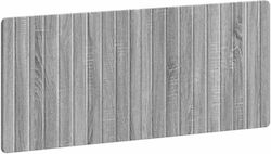 vidaXL Wooden Grey Bed Headboard 120x50cm