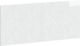 vidaXL Wooden White Bed Headboard 120x50cm