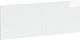 vidaXL Wooden White Bed Headboard 140x50cm