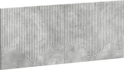 vidaXL Wooden Grey Bed Headboard 120x50cm