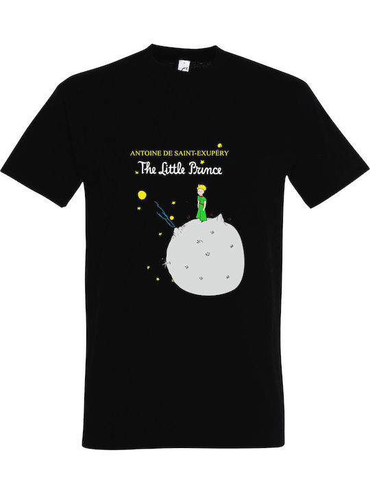 T-shirt Унисекс Little Prince Черен