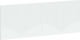 vidaXL Wooden White Bed Headboard 140x50cm