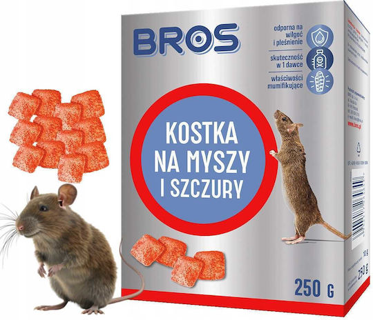 Bros Мишки лекарство на кубчета 0.25kg Bros Мишки лекарство на кубчета 0.25kg