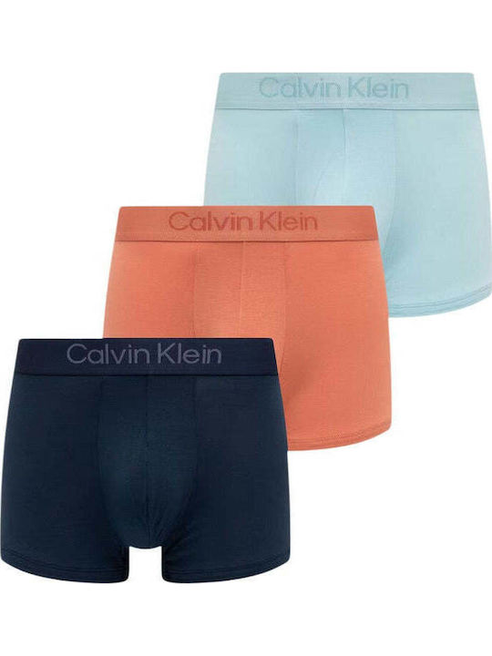 Calvin Klein Herren Boxershorts Blau 3er Pack