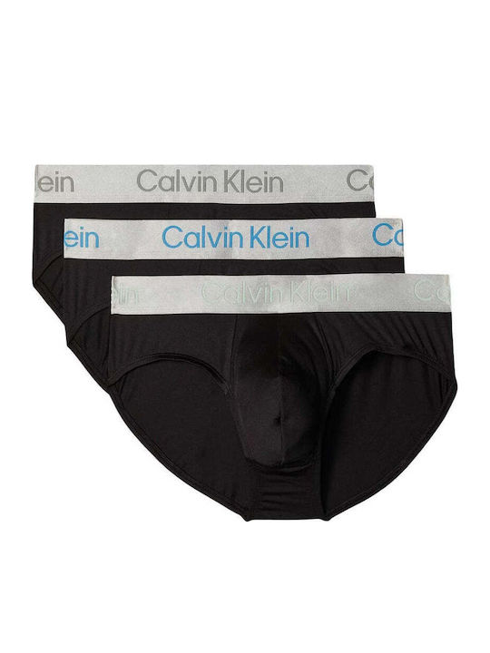 Calvin Klein Men's Black Slips 3Pack