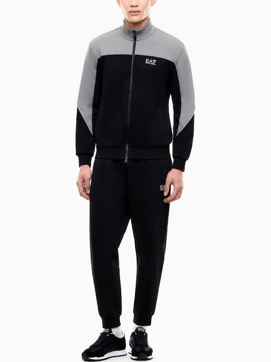 Emporio Armani Black Tracksuit Set