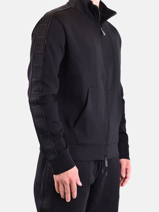 Emporio Armani Sweatshirt für Herren Schwarz mit Kapuze