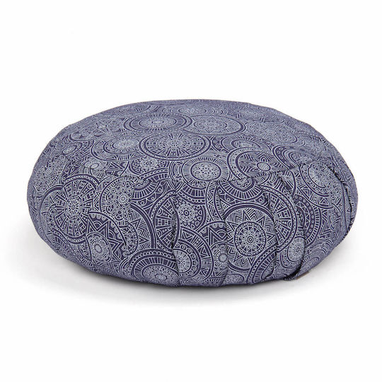 Bodhi Pernă De Meditație Zafu Maharaja Albastră Navy