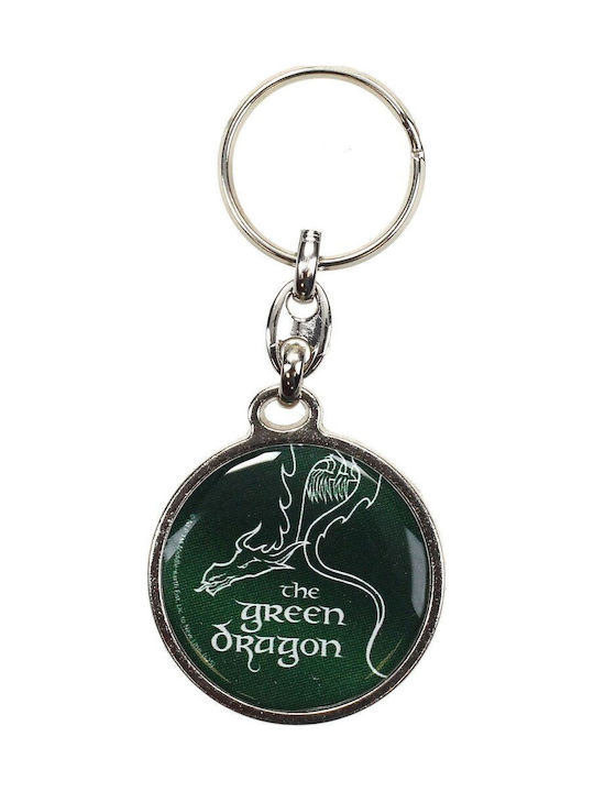 Lord Rings Green Dragon Keychain 3 Τεμ