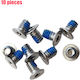 Screws Set Laptop Dell Xps 13 9300 9310 9350 9360 9370 15 9510 9530 9550 9560 9570 7590 Precision 5510 5520 Bottom Cover & Palmrest Assembly Screws Torx T5 2mm X 3mm 10pcs Code 1-bolt011