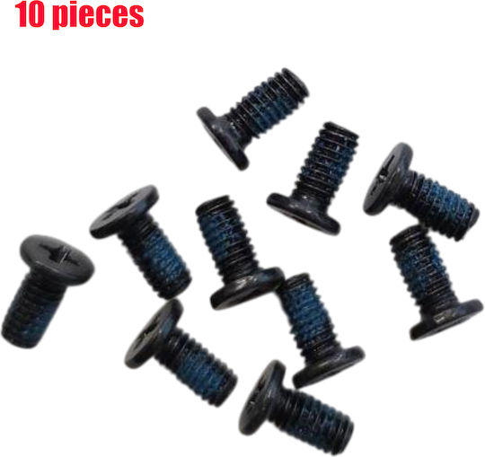 Screws Set Laptop Lenovo B40-30 80f1 B40-70 80f3 305-15ihw 80nh 305-15iby 80nk 305-15abm 80nl B50-70 80eu B50-30 80es 80et 90205443 Bottom Case Screws 2.5mm X 5mm 10pcs Code 1-bolt015