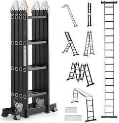 Scară Multifuncțională Din Aluminiu Cu Înălțime Maximă 4.5m Scară Multifuncțională Din Aluminiu Cu Înălțime Maximă 4.5m