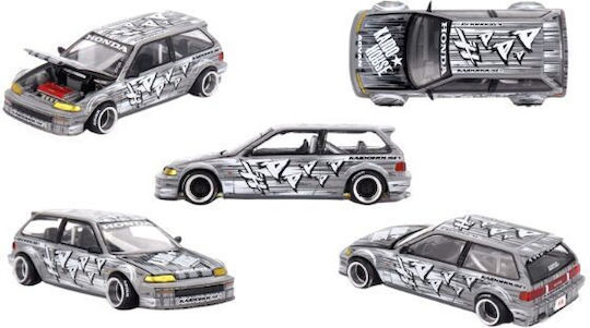 Honda Civic Ef Kaido Manga V1 1987 Scara 1:64 Mini GT KHMG260