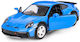 Porsche 911 Rallye Model 1/32-38 Albastru În Cutie Cu Fereastră