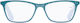 Mode Roy Damentauglichen Lesebrillen +2.50 in Blauer Farbe 42000366