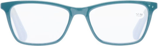 Mode Roy Damentauglichen Lesebrillen +2.50 in Blauer Farbe 42000366