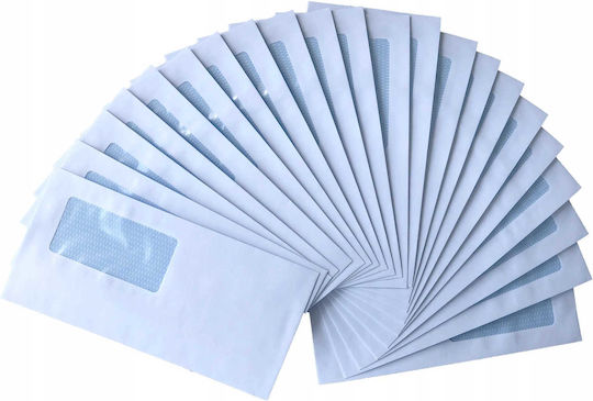 D'laros Set Mailing Envelopes A4 With Peel And Seal 100 Pieces White