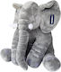 Plush Elephant Pillow