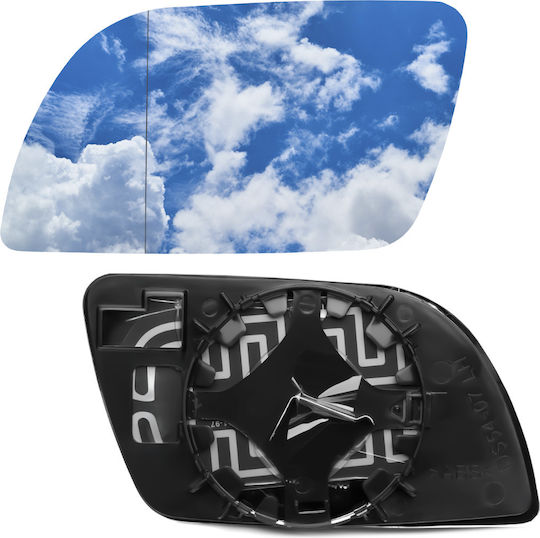 Left Mirror Insert Polo 9n 99 Without Heating Wv