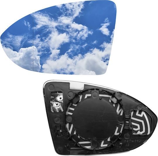 Left Mirror Insert Golf 7 Sportsvan 2012-2017 Pń