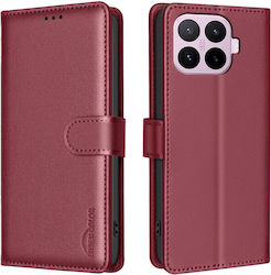Xiaomi 17t Pro 5g Case Binfen Color Bf32 Flip Wallet Synthetic Leather Pu Tpu Red Rfid Wallet Stand