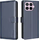 Husă Xiaomi 17t Pro 5g Binfen Color Bf32 Flip Portofel Piele Sintetică Pu Tpu Albastră Rfid Wallet Stand