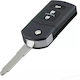 Husă Pliabilă Completă Pentru Cheie Auto Techstar 3 Butoane 433mhz Ske126-01 Id63 Cip 80bit Compatibil Mazda 2 3 5 6 8 Baterie Inclusă