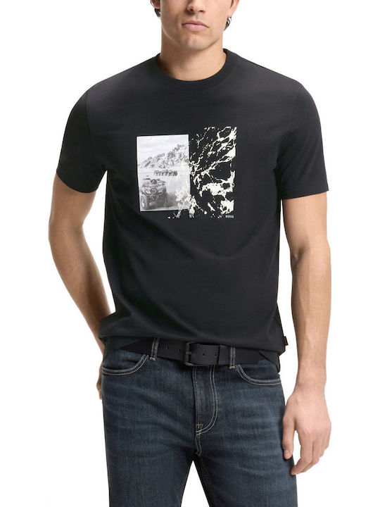 Boss T-shirt Черен
