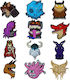 FaNaTtik Dungeons & Dragons World - Pins Display 50th Anniversary Mystery Set 12 Pieces Figure 12pcs