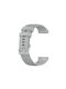 Samsung Galaxy Watch 3 41mm 20mm Checkered Watch Strap Silicone Grey