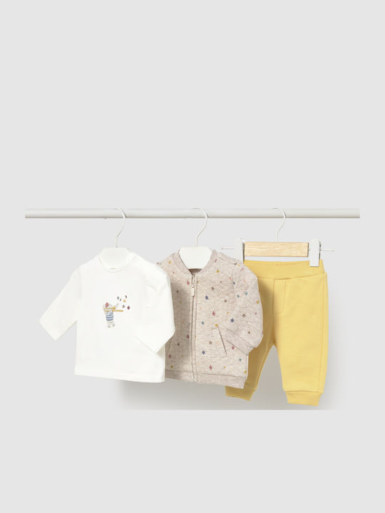 Kids Clothing Set with Pants Summer 3 Pieces Chamomile