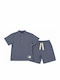 Kids Set with Shorts Summer 2 Pieces Blue