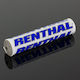 Renthal Handlebar Pad Sx Foam 240mm White Blue Renthal Logo