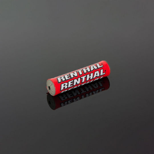 Renthal Mini Sx Handlebar Pad Sponge 205mm Red Color Renthal Logo