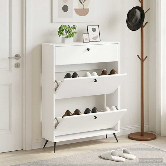 Metallische Schuhorganisator Breda 78x24x103cm