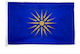 Vergina Flag Perforated 75x50cm S393872