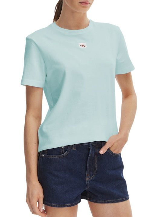 Calvin Klein Γυναικείο T-shirt Phantom Green