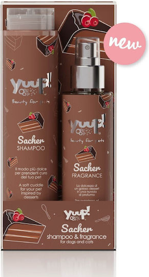 Yuup Set Șampoane și Parfumuri Pentru Câini și Pisici Sacher Sweet Scent