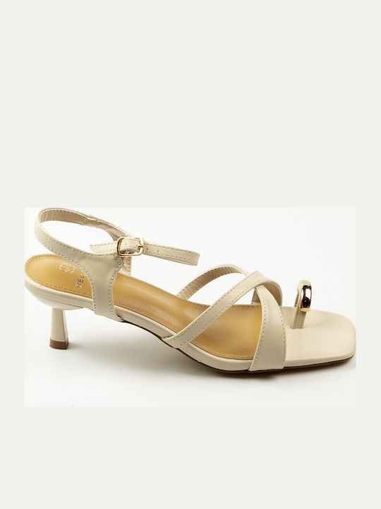 Fshoes Beige Sandals