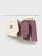 Kids Tracksuit Set With Jacket Dark Purple 3 Pieces