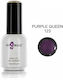 Angelacq Ημιμόνιμο Βερνίκι Νυχιών Purple Queen 123 15ml