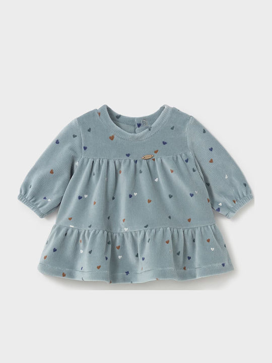 Mädchenkleid Langärmelig Kinderbekleidungssets Weiß
