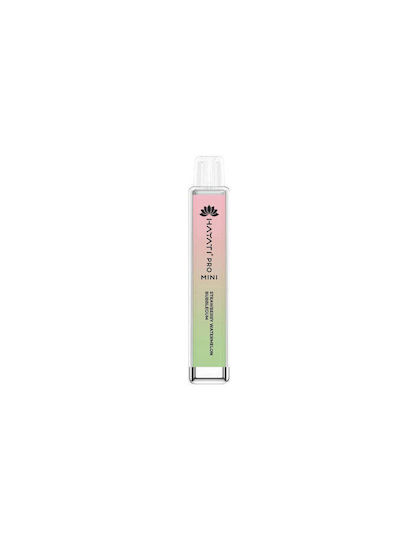 Електронна Цигара за Еднократна Употреба 1000 Вдишвания Strawberry Watermelon 2ml 20mg Червена
